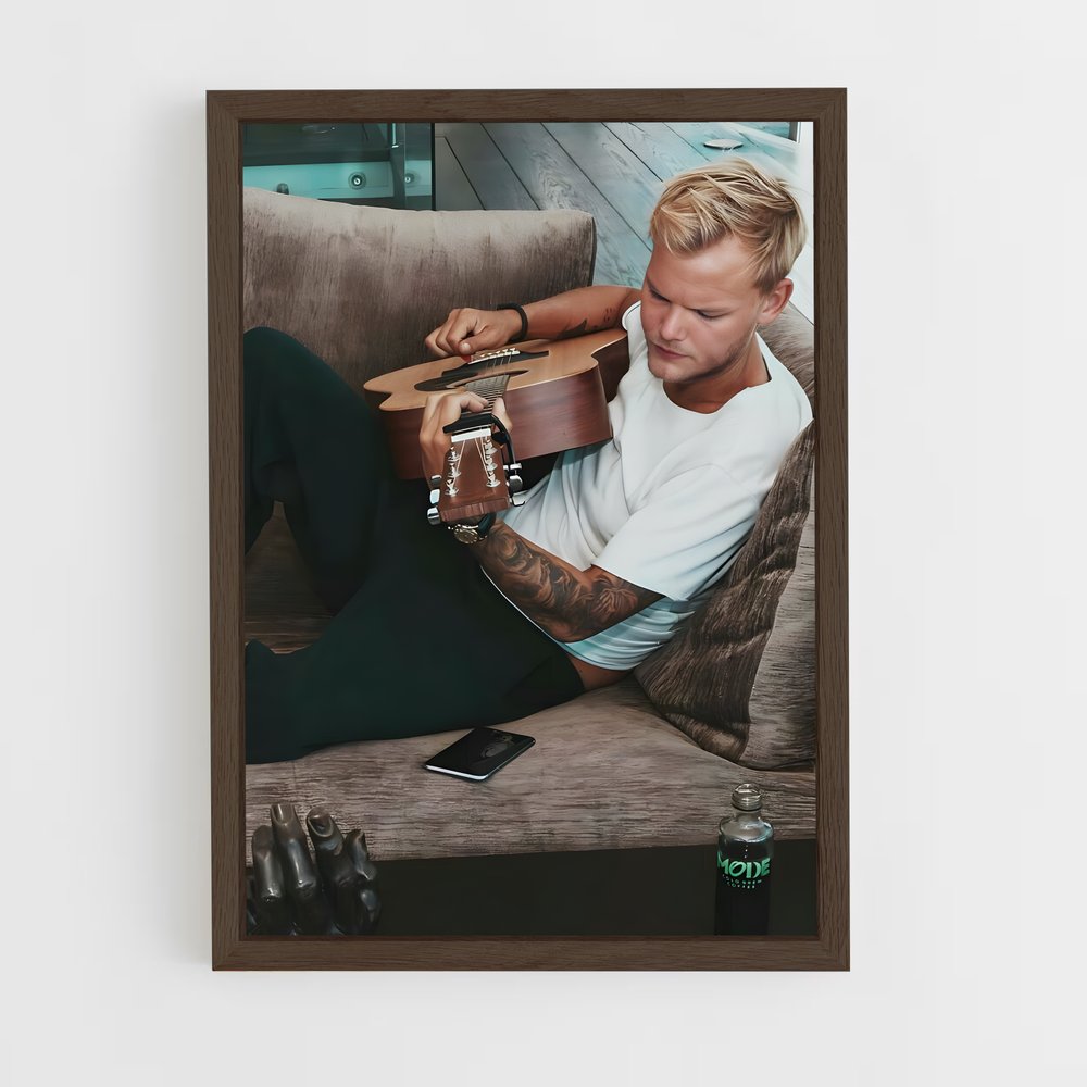 ap-avicii-10 cadre Bois foncé
