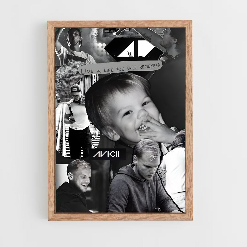 ap-avicii-12 cadre Bois clair