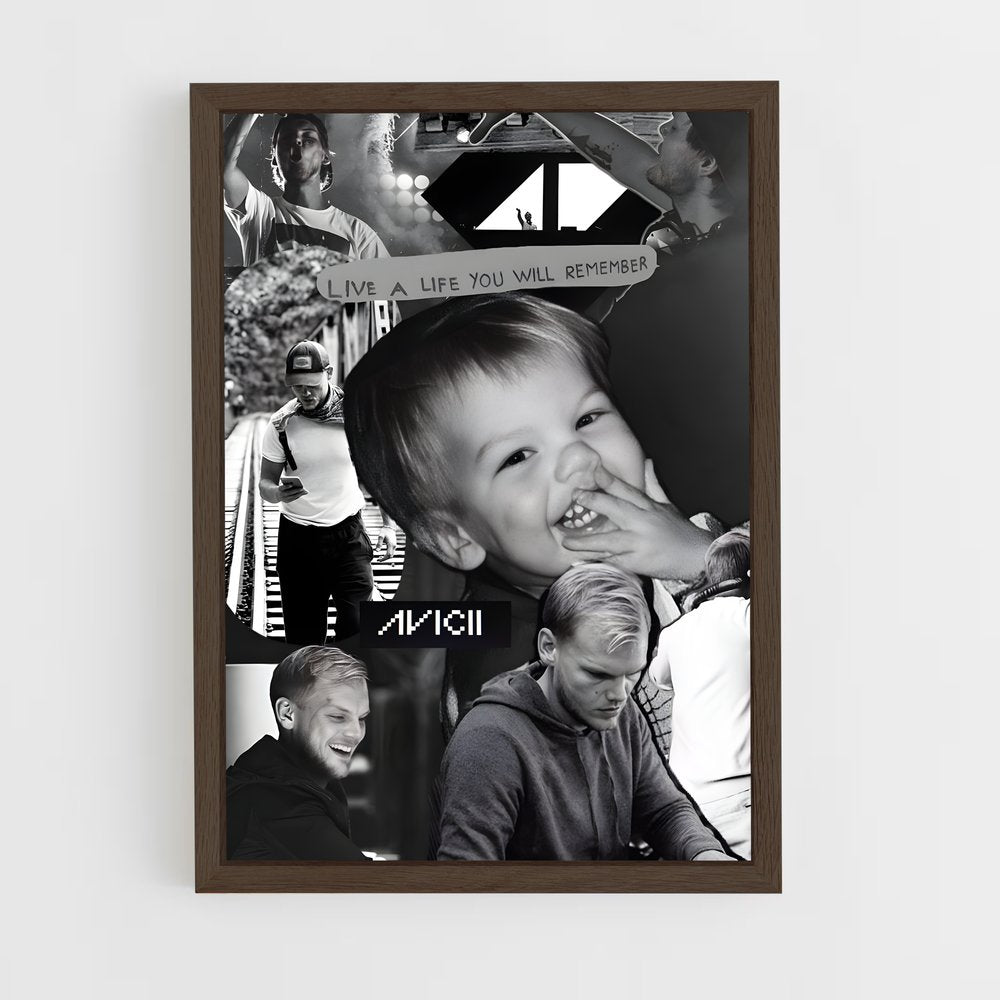 ap-avicii-12 cadre Bois foncé