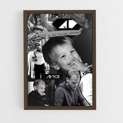 ap-avicii-12 cadre Bois foncé