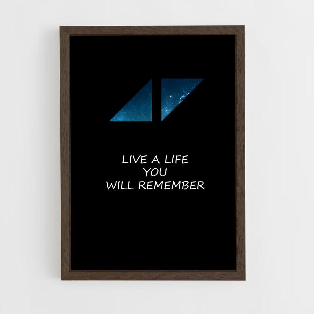 ap-avicii-13 cadre Bois foncé