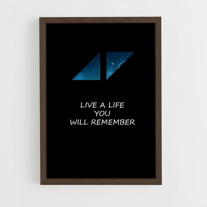 ap-avicii-13 cadre Bois foncé