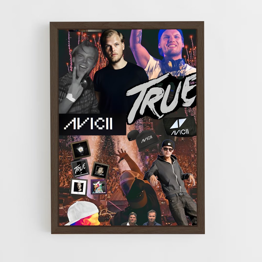 ap-avicii-3 cadre Bois foncé