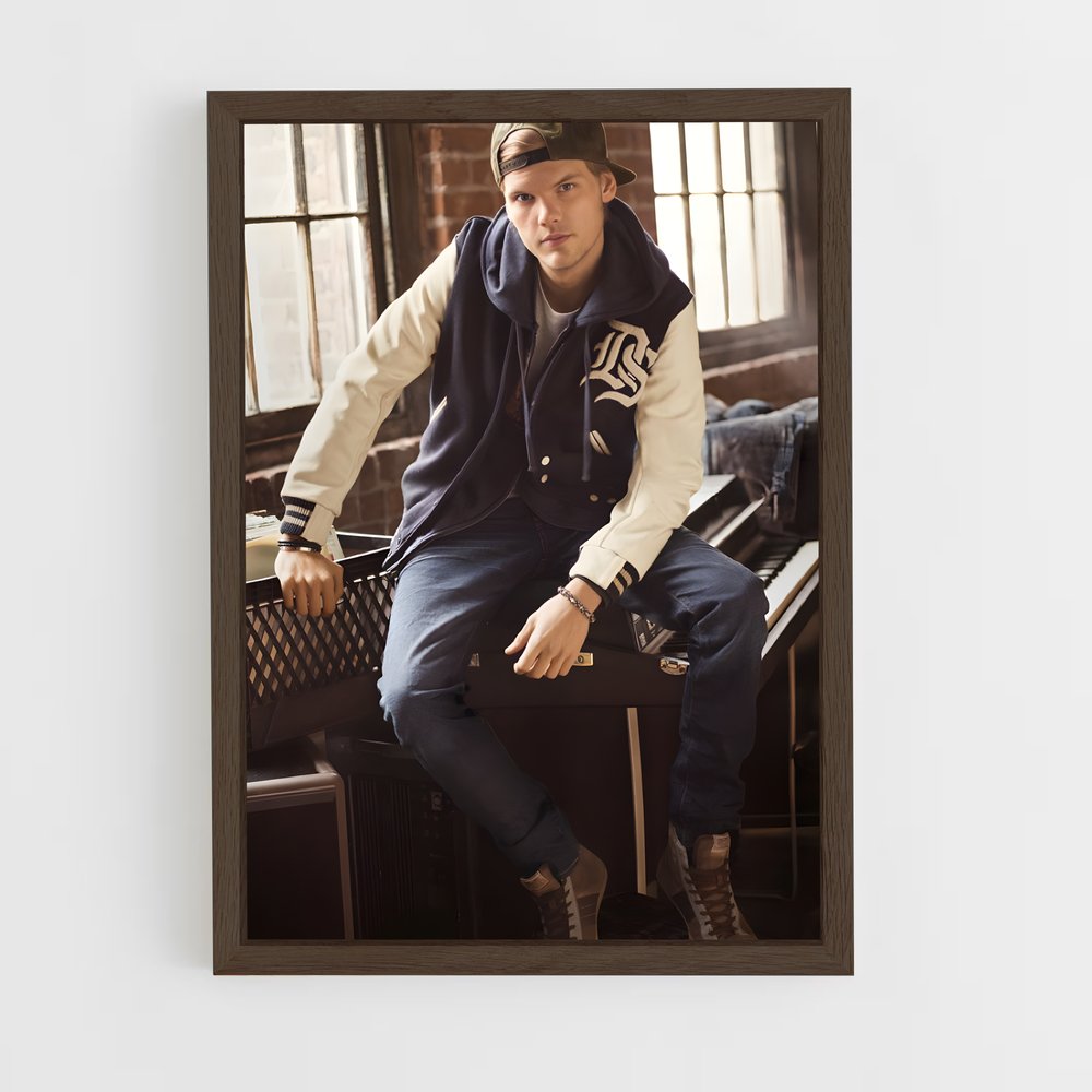 ap-avicii-7 cadre Bois foncé
