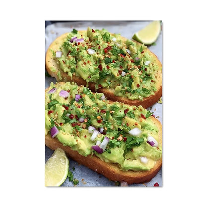 Poster Toast d'Avocat