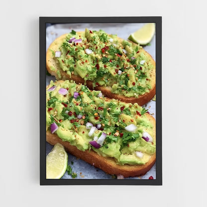 ap-avocado toast-1 cadre Noir