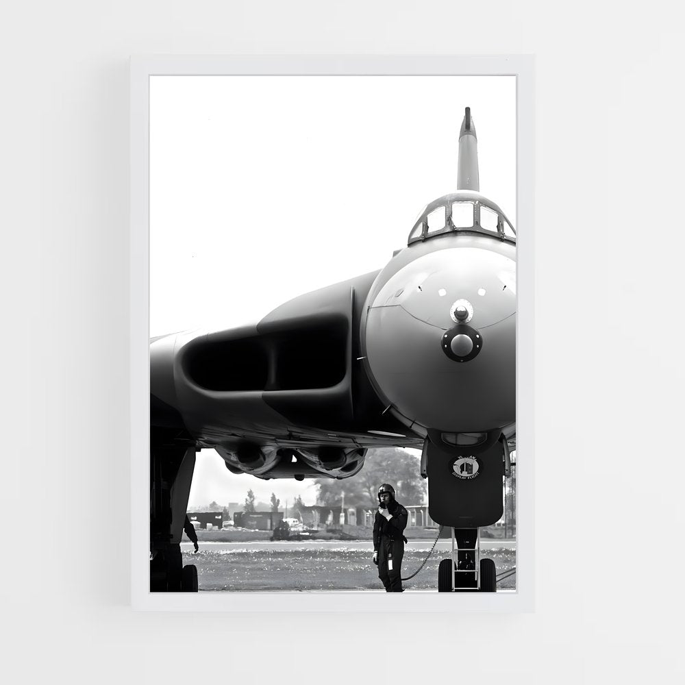 ap-avro vulcan-5 cadre Blanc