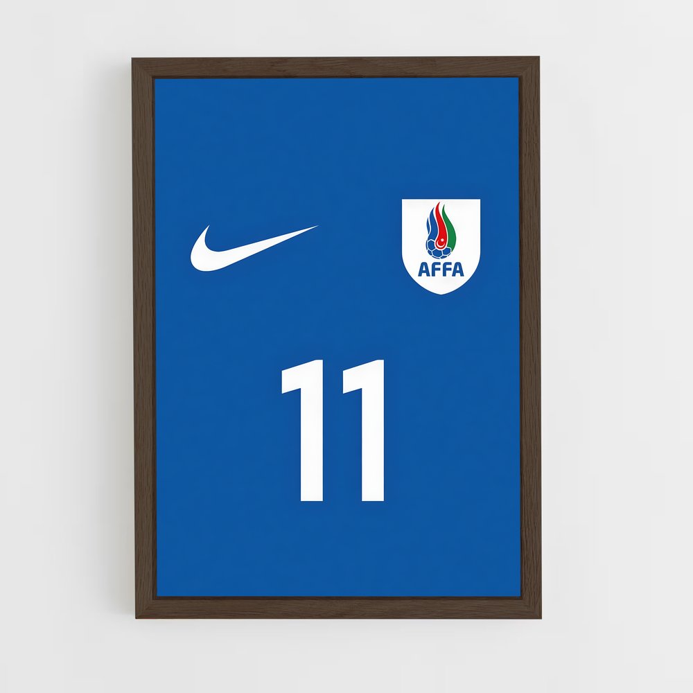 ap-azerbaijan national football team-1 cadre Bois foncé