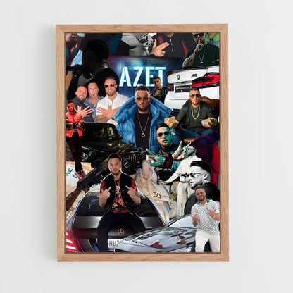 ap-azet-1 cadre Bois clair
