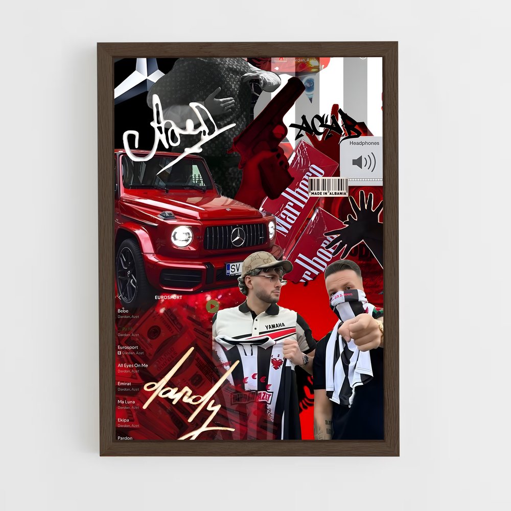 ap-azet-7 cadre Bois foncé