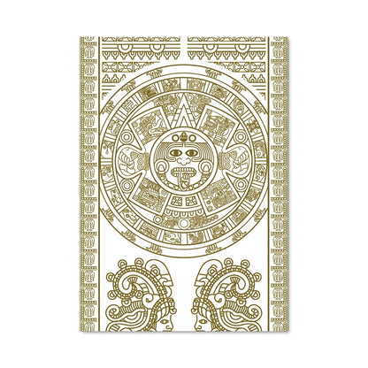 Poster Soleil Azteque