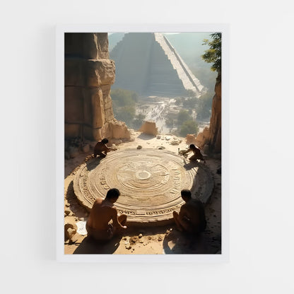 ap-aztec empire-1 cadre Blanc