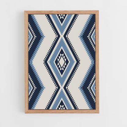 ap-aztec patterns-4 cadre Bois clair