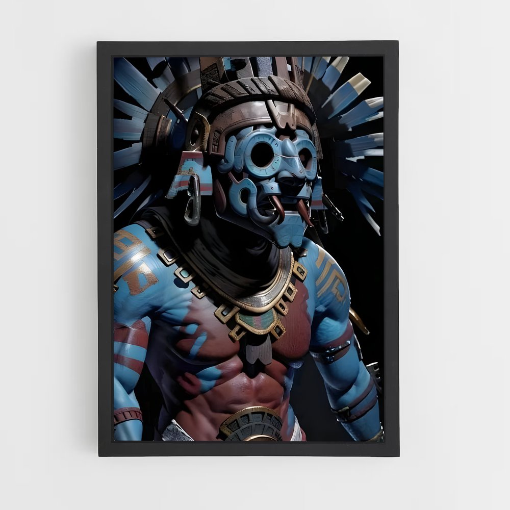 ap-aztec warrior-2 cadre Noir
