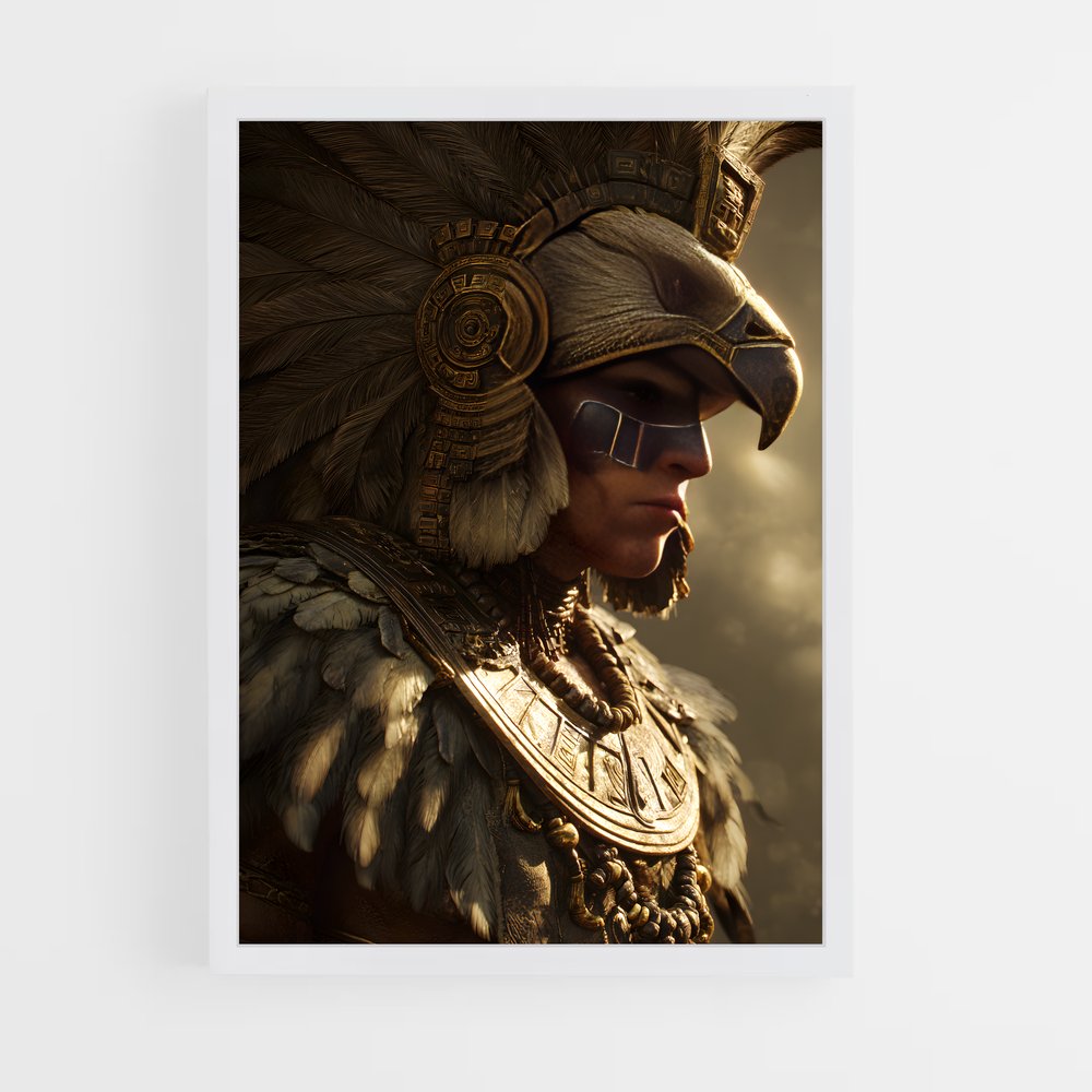 ap-aztec warrior-4 cadre Blanc
