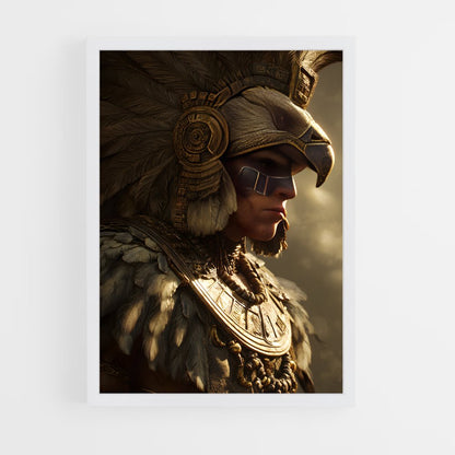 ap-aztec warrior-4 cadre Blanc