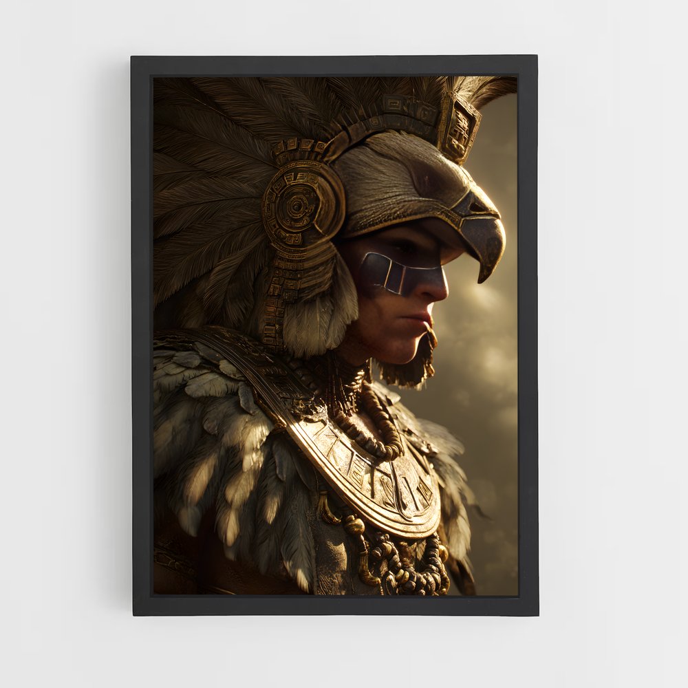 ap-aztec warrior-4 cadre Noir