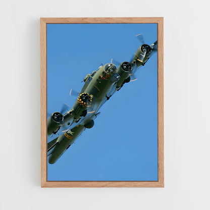 ap-b-17 flying fortress-4 cadre Bois clair