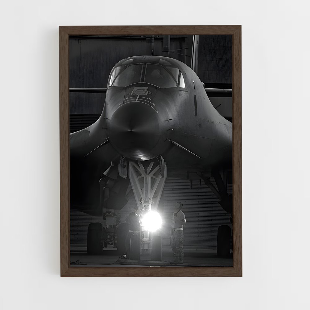 ap-b-1 lancer-1 cadre Bois foncé
