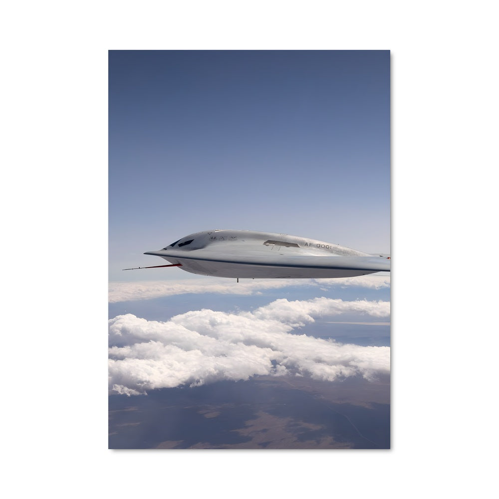Poster Vol au-dessus des Nuages