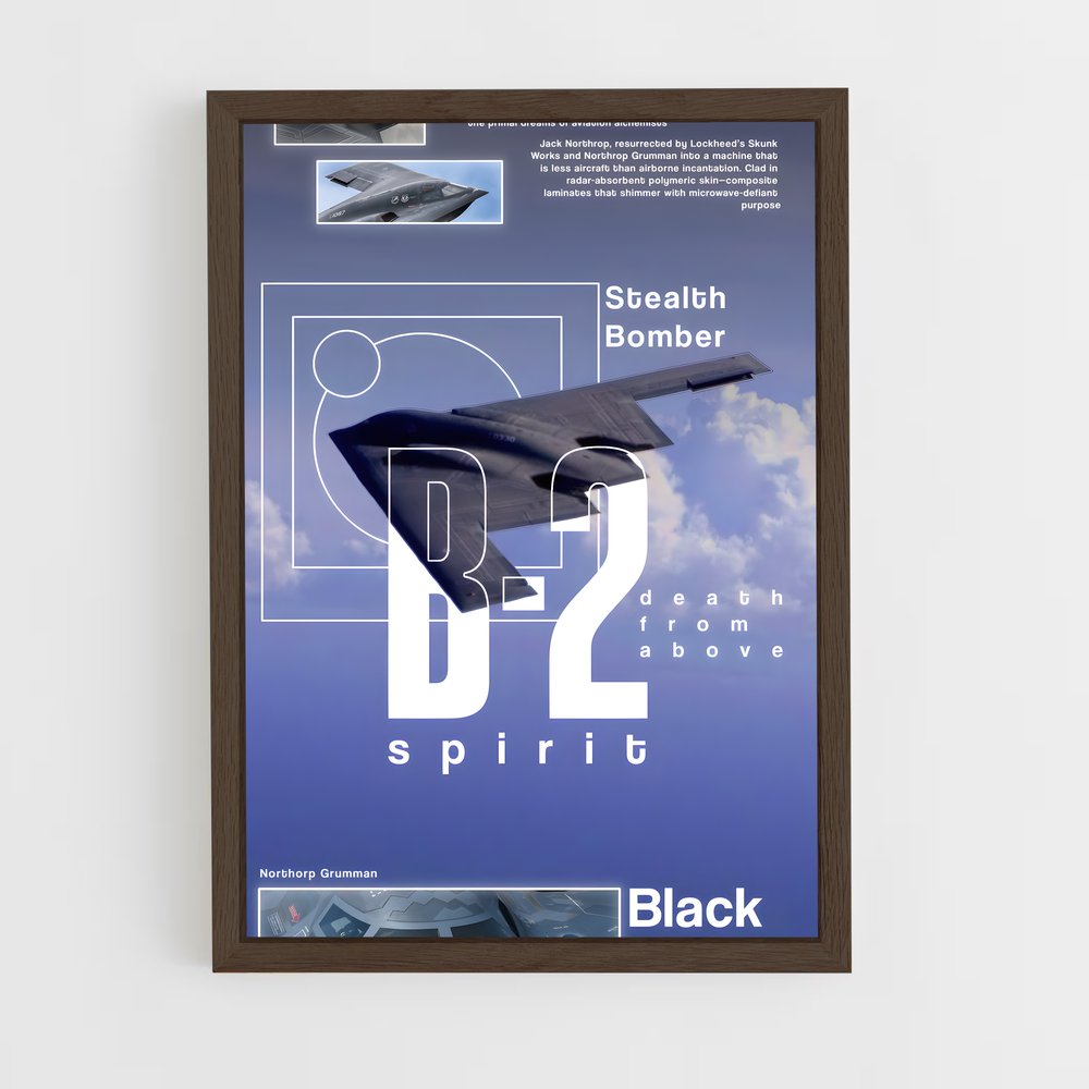 ap-b-2 spirit-8 cadre Bois foncé