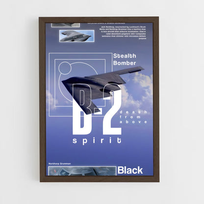 ap-b-2 spirit-8 cadre Bois foncé