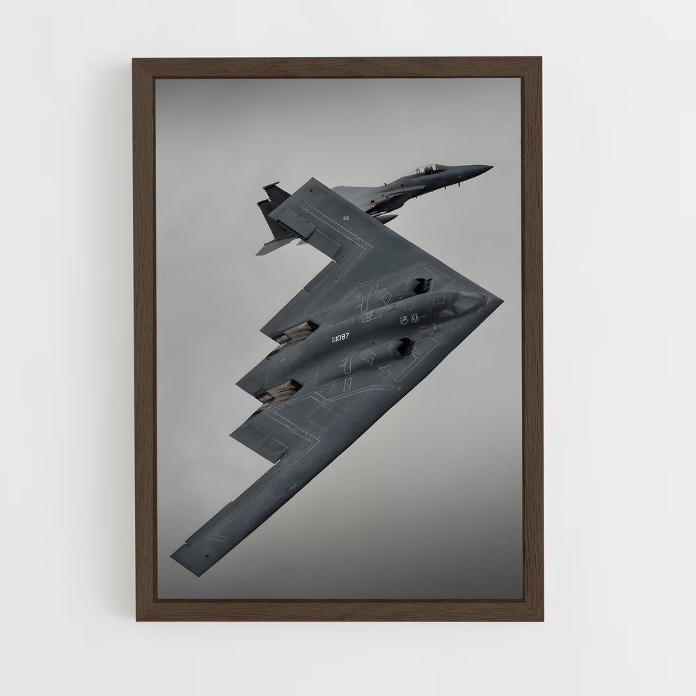 ap-b-2 spirit-9 cadre Bois foncé
