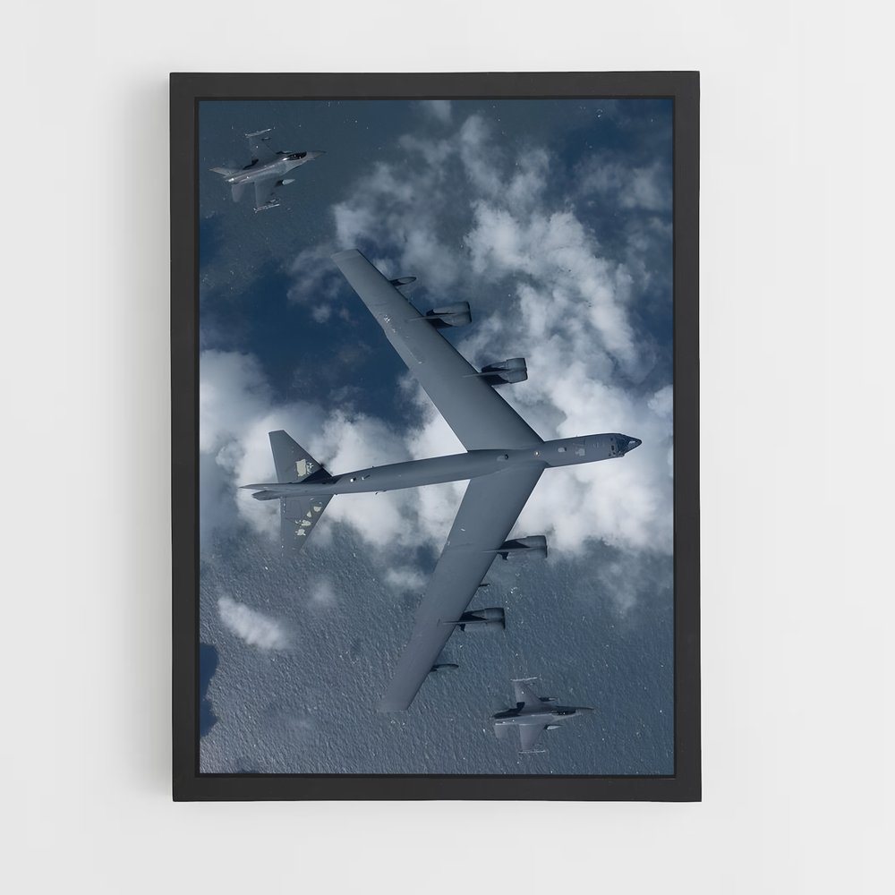 ap-b-52 stratofortress-1 cadre Noir