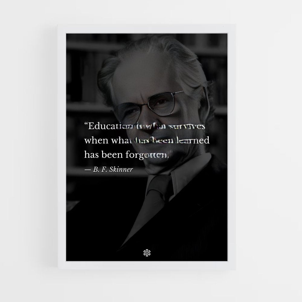 ap-b.f. skinner-4 cadre Blanc