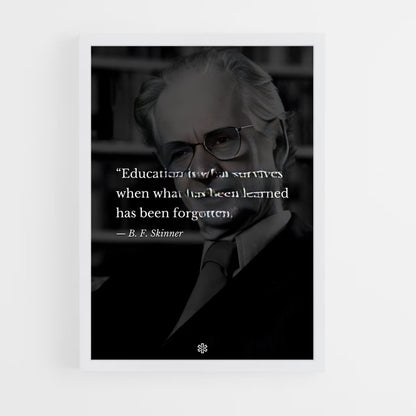 ap-b.f. skinner-4 cadre Blanc