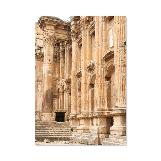 Poster Les Colonnes de Baalbek