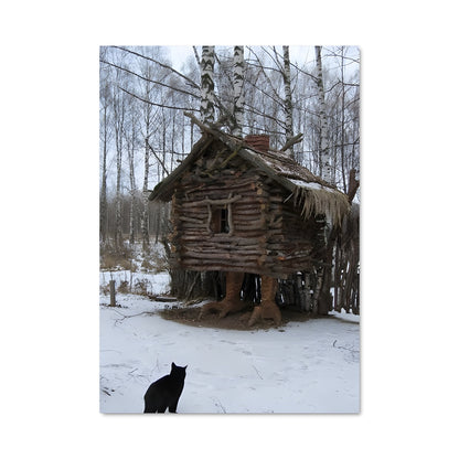Poster La Sorcière et le Chat Noir