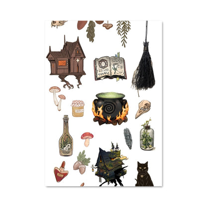 Poster Objets Enchantés