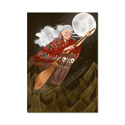 Poster Sorcière Céleste