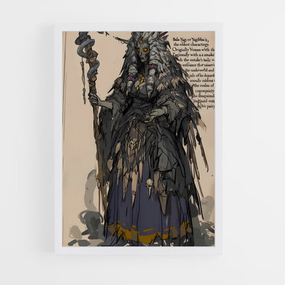 ap-baba yaga-2 cadre Blanc