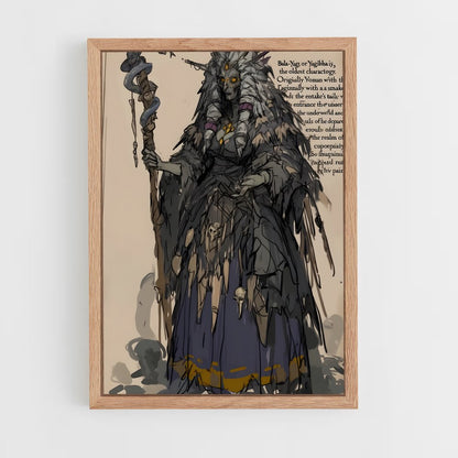 ap-baba yaga-2 cadre Bois clair