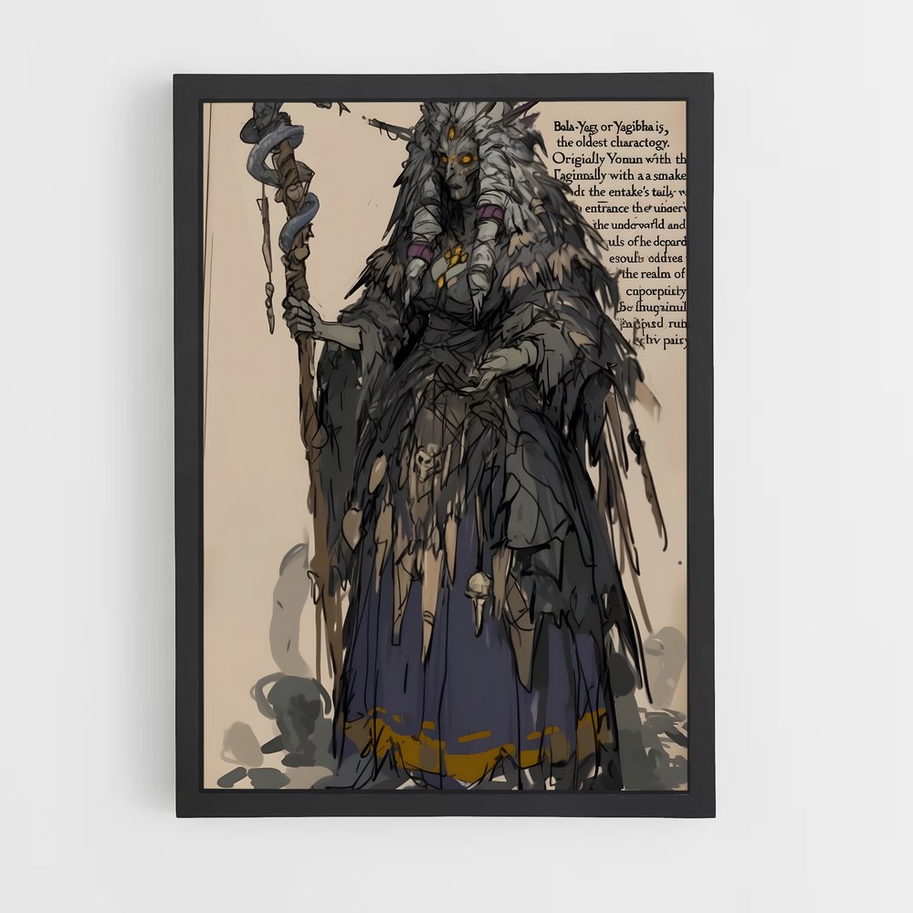 ap-baba yaga-2 cadre Noir