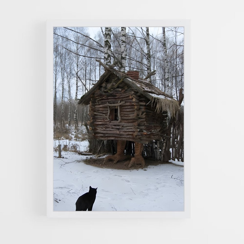 ap-baba yaga-3 cadre Blanc