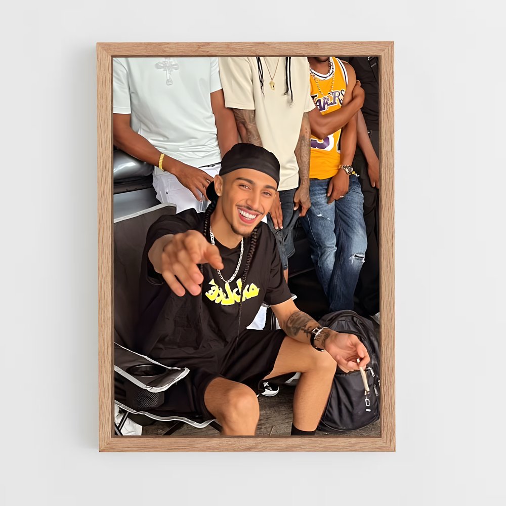 ap-baby gang-11 cadre Bois clair