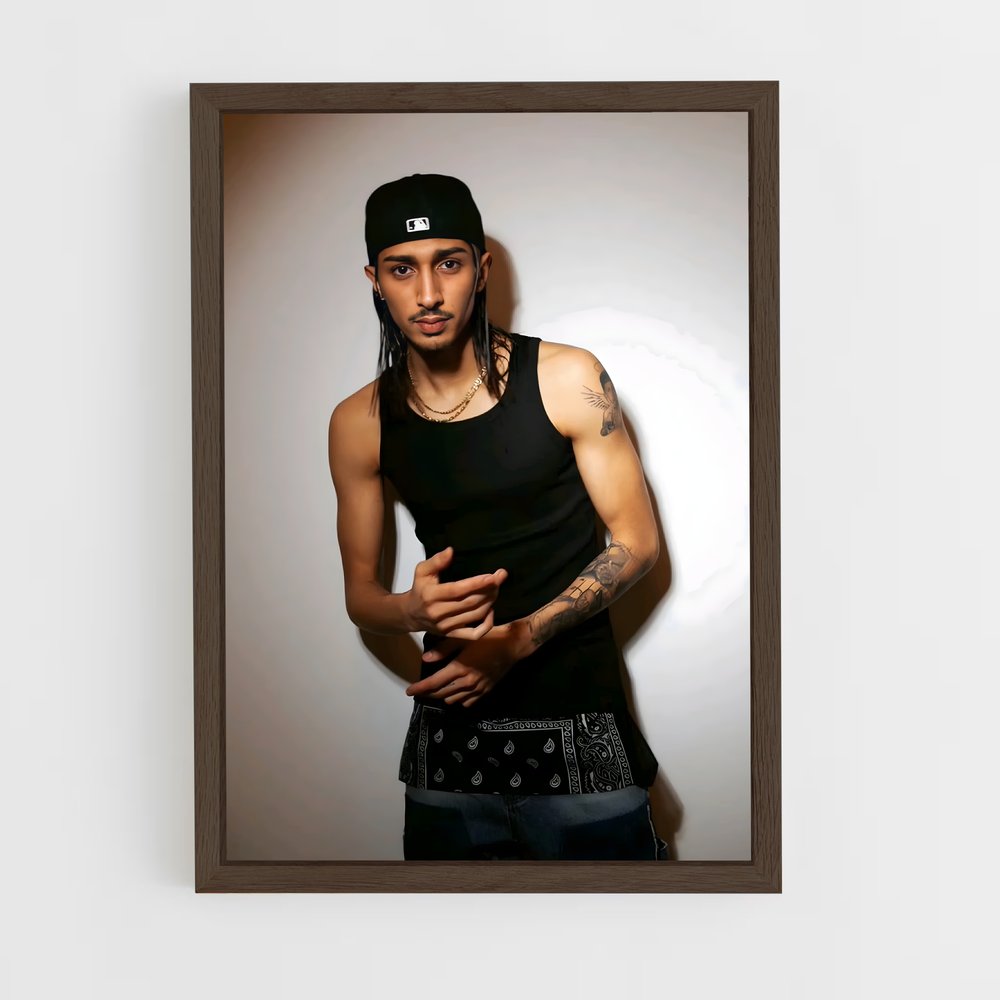 ap-baby gang-3 cadre Bois foncé