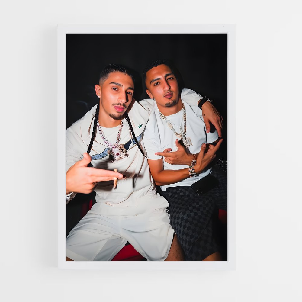 ap-baby gang-6 cadre Blanc