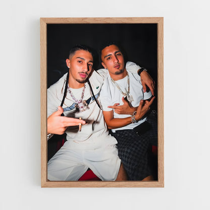ap-baby gang-6 cadre Bois clair
