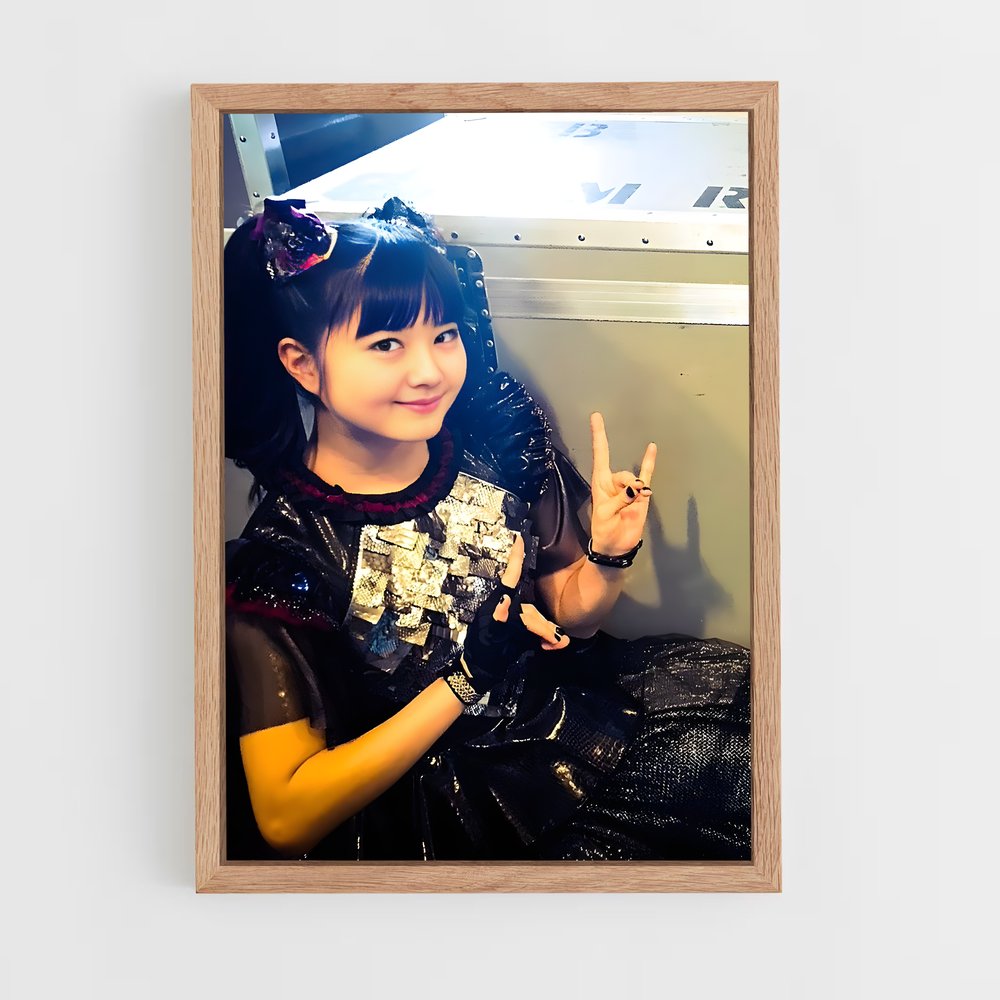 ap-babymetal-1 cadre Bois clair