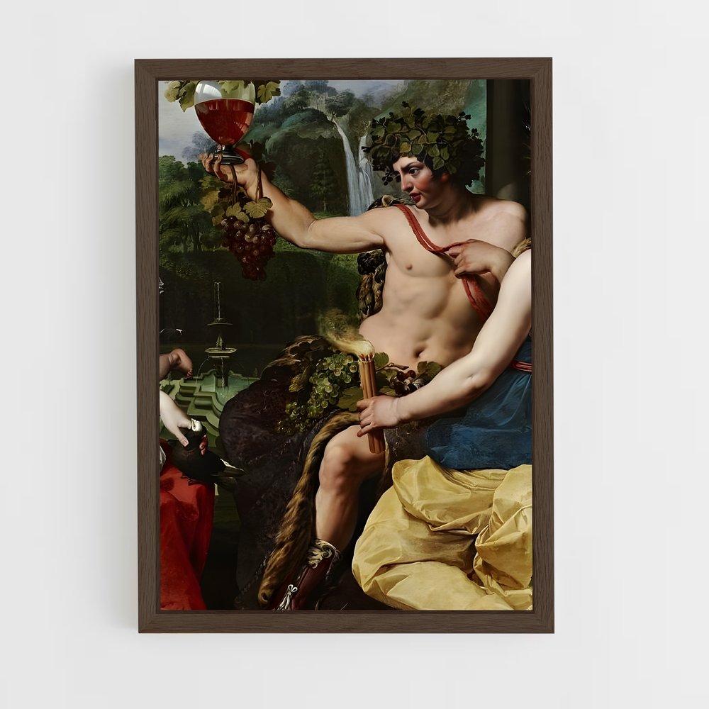 ap-bacchus-4 cadre Bois foncé