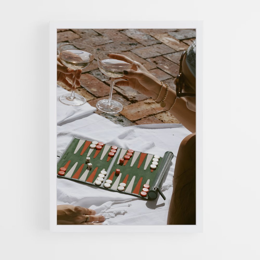 ap-backgammon-1 cadre Blanc