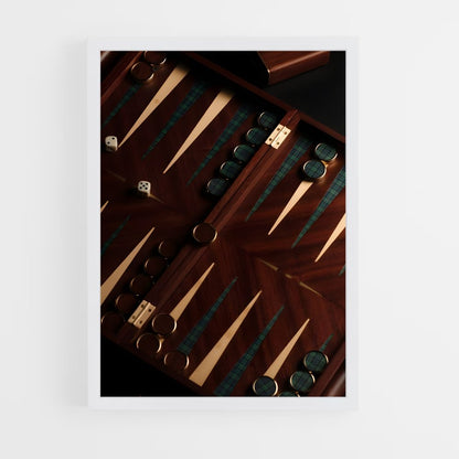 ap-backgammon-10 cadre Blanc