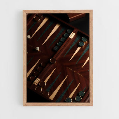 ap-backgammon-10 cadre Bois clair