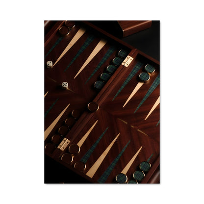 Poster Backgammon Classique