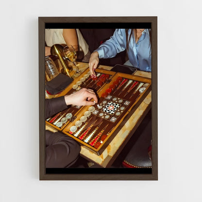 ap-backgammon-2 cadre Bois foncé