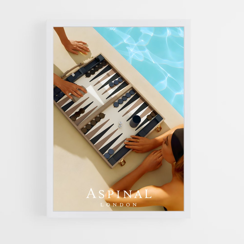 ap-backgammon-6 cadre Blanc